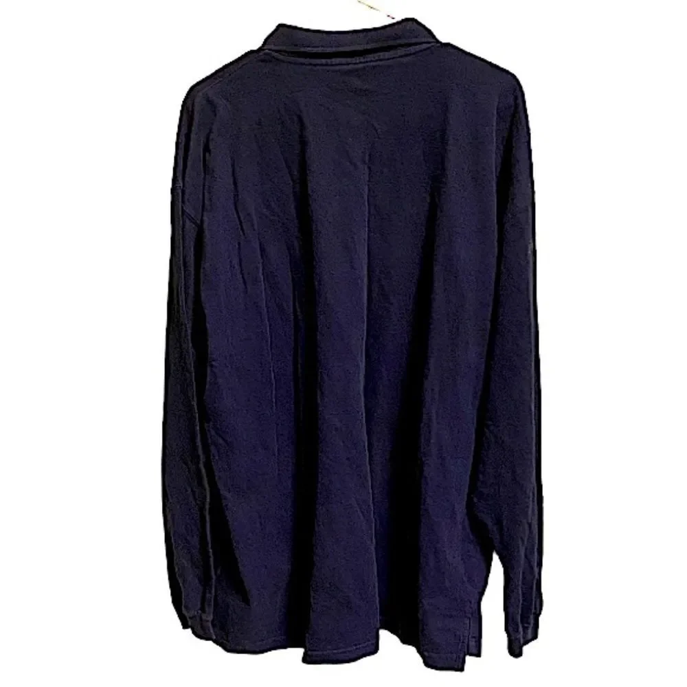 Time Out Men's Size XL Long Sleeve Polo Shirt French Quarter Classiccore Basic - Picture 8 of 8